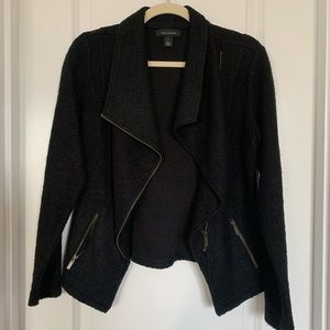 Knit Moto Jacket Blazer